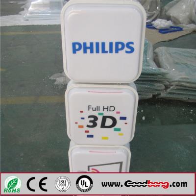 China vacuum forming outdoor indoor waterproof advertising light box for sale