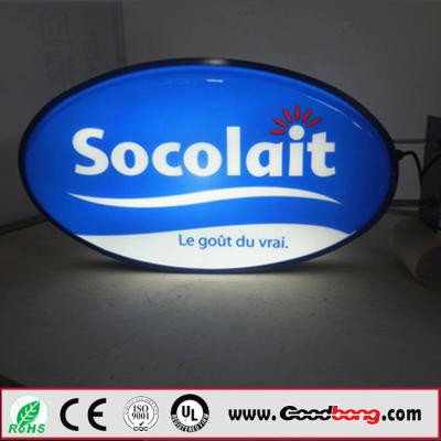 China outdoor acrylic vacuum forming advertising led light box sign for sale