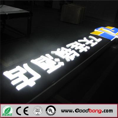 China vacuum forming colourful waterproof anti-wind acrylic outdoor advertising light box for sale