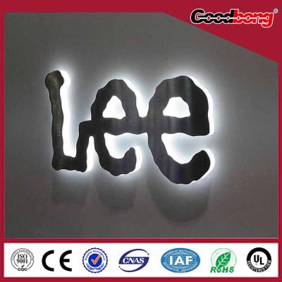 China Doubleside 3D LED aluminum signs/acrylic vacuum forming mirror signs/metal alphabet signs for sale