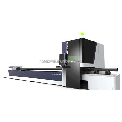 China 1000w 2000w water cooled pipe/tube fiber laser cutting machine for sheet metal and tube for sale