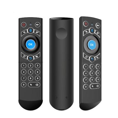 China Custom Waterproof W1 Air 24 Mouse Remote Control For TV Voice Fly Smart Controller With Assistant Ir Ble BT for sale