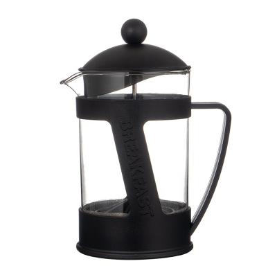 China 800ml Stocked Customized Wholesale Domestic Glass Coffee Makes Coffee French Press for sale