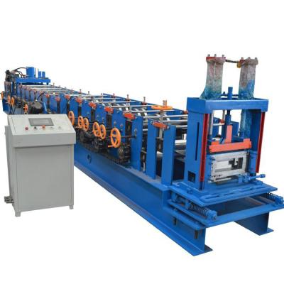 China Building material shops hot sale factory direct c purlin profile forming machine roll metal frame purling machine for sale