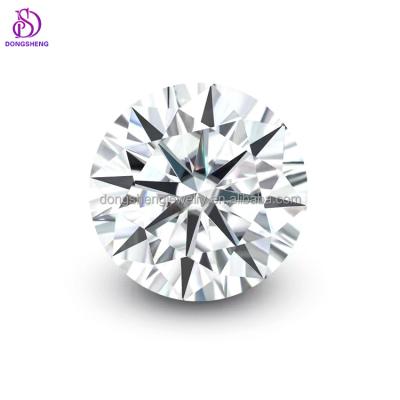 China Lab Grown Stone Superb White Diamond Moissanite Price Per Carat Pleochroic / Pleochroism Moissanite For Engagement Ring Earring Necklace Jewelry for sale