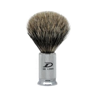 China High Grade Metal Hand Made Shaving Brush Men's Shaving Brush Gift 100% Pure Badger Hair Handle OEM/ODM for sale