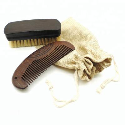 China Shaving Brush Beard Brush Set with Wooden Handle + Boar Bristle for sale