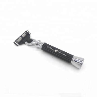 China Triple Blade Metal Handle 3 Blade Razor for sale