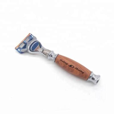 China 5 blade metal handle fusion blade razor for sale