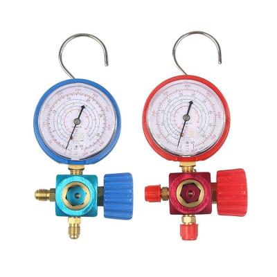 China air conditioner pressure gauge R410a manifold pressure gauge with charging hose TP-536 for sale