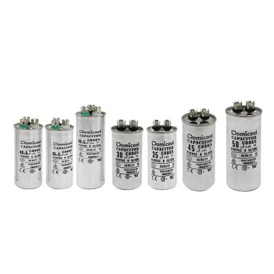 China cbb65 motor capacitor 250V-500V AC/HVAC run capacitor compressor oval capacitor 370 VAC 50 60hz for sale