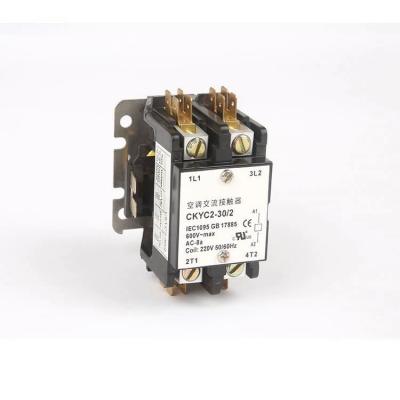 China Refrigeration Components 2 Poles 40A 24VAC DP AC Contactor For Sale 2p for sale