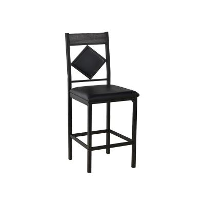 China Minimalist restaurant chairs fast food restaurant metal cafe chair industrial stock or sale for sale