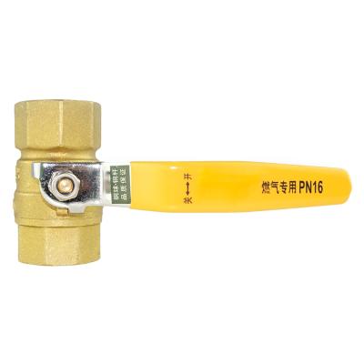 China General SiAN Good Quality Qualified Brass Ball Valve Mid Temperature 3/4 Ball Valve Brass Steel Handle Forged Brass Ball Valve for sale