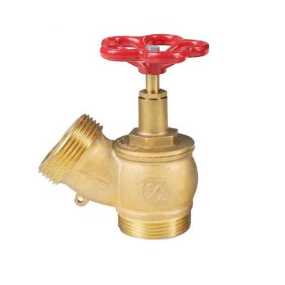 China Wholesale Factory Price Brass 1.5 Inch Landing Valve Fire Hydrant Valve for sale