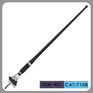 China Universal Auto Am Fm Antenna Black Pvc Mast 1300mm Cable Length for sale