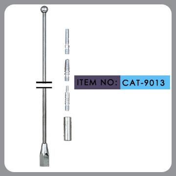China Selbst-LKW-Ersatz-Auto-Antennen-natürlicher Farbedelstahl-Mast zu verkaufen