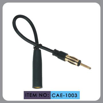 China Varón del cable de extensión de la antena de radio de coche RG174 al color del negro del conector hembra en venta