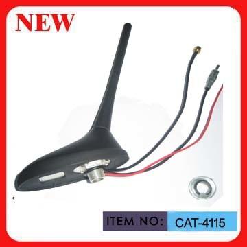 China Professional Car GPS Antenna With 3M RG174 Cable Vertical Polarization Twist Shape for sale