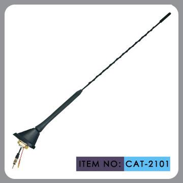 China Roof Mounted Electric Car Antenna For Opel Car DC12V 75Ω Input Impedance for sale