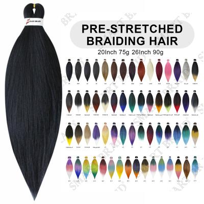 China Synthetic Pre Stretched Braiding Hair For Better Anti Bacteria Wholesale Cheap Braid Hair Synthetic Hair Easy Braid Easy Braid for sale