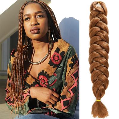 China Jumbo Braid X Smartbraid Synthetic Elephant Braids Crochet Braid Synthetic Fiber Hair Crochet Braid Extension Bulk Hair for sale