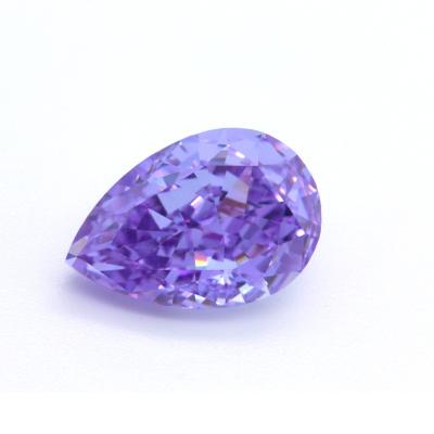 China Factory Price Luxury Top Quality Zircon Stones Wuzhou Synthetic Gems Grade 5A Loose CZ Stone Price Per Carat Zircon for sale