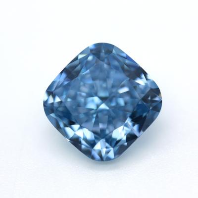 China HPHT Luxury Blue CVD Diamonds Round Cut Lab Developed Lab Created Loose Diamonds Gemstone Factory Price Wholesale for sale