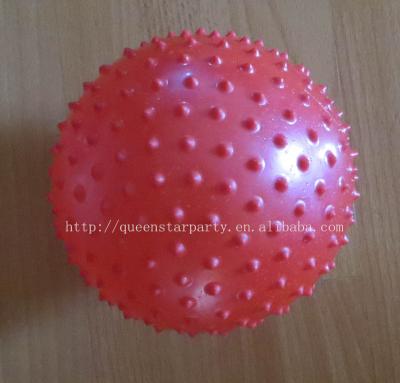 China Inflatable Ball Spike PVC-Plastic Massage Toy Balls Inflatable Toy Balls Fitness Ball for sale