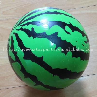 China Inflatable Toy Inflatable Balls Full Printed Plastic PVC Toy Ball Beach Ball Watermelon for sale