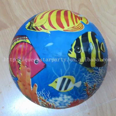 China 360 Degree Printing PVC Full Color Ball Toy Inflatable Beach Ball Toy for sale