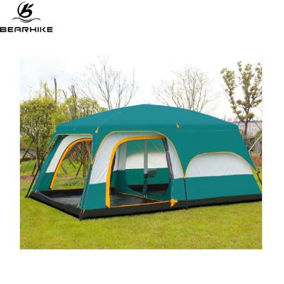 China Diagonal tying type outdoor high quality tent 8 people automatic pop up camping tent for sale for sale