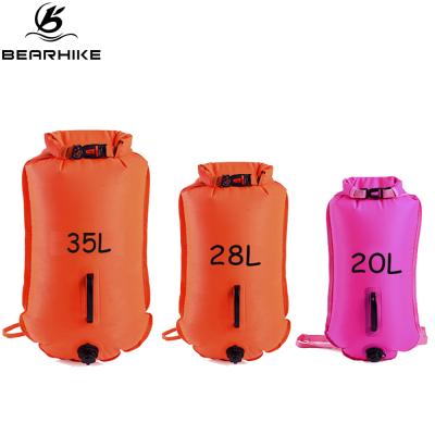 China Safe place to float and rest Wholesale Inflatable Tow Float Swim Buoy For Open Water Triathlon For Adults for sale