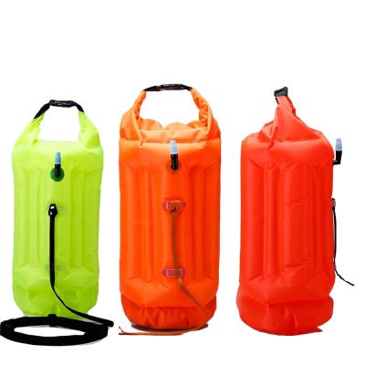 China Safe Place To Float And Rest Sea Safe Swimmer Swimming Water Buoy For Open Water With Phone Case for sale