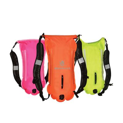 China Men Pack Safety Storage Swim Tag Tow Float Backpack Dry Bag For Triathlon With Led Light for sale