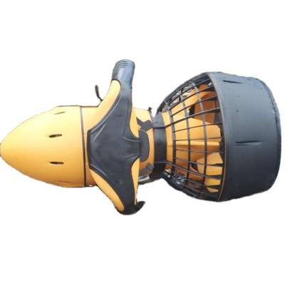 China Electric Scooter For Hot High Quality Custom SCUBE Custom High Quality Electric Motor Sea Scooter 24V Bottom Water Scooter Diving Equipment Yellow Electric Surfboard for sale