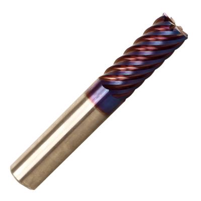 China 1PCS 4-8 Spline HRC70 2mm 3mm 4mm 5mm Tools Tungsten Carbide Steel Mill Cutter Milling End Mills 6mm for sale