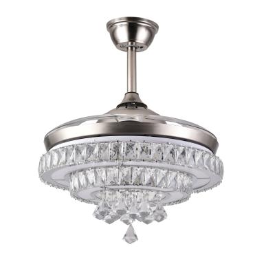 China Decorative Chandelier Crystal Ceiling Lamp And Fan Of Large Ceiling Lamp Creative Modern Pendant Light for sale