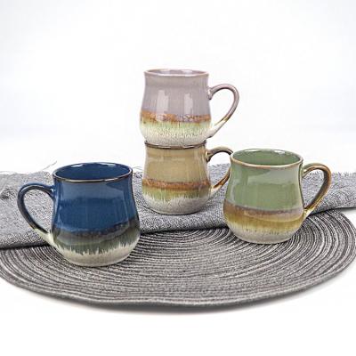 China Good Quality Sustainable Various Stoneware Mug Custom Ceramic Dinnerware Set for sale