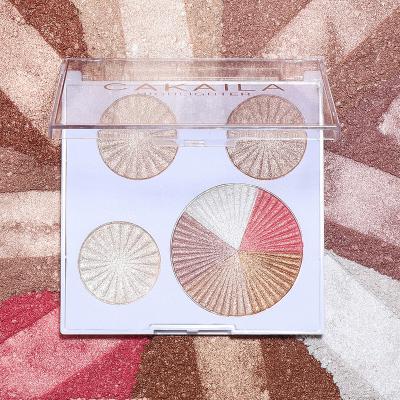 China CAKAILAMakeup waterproof own brand 8 colors highlighting and highlighting powder for sale