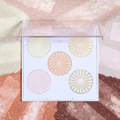 China Makeup5-color New Waterproof Baking Powder Highlighting Powder Increases Silhouette Contouring for sale