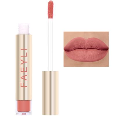 China FAEYLI Waterproof Lip Gloss , Moisturizing And Lightweight Lip Gloss Is Not Easy To Fade for sale