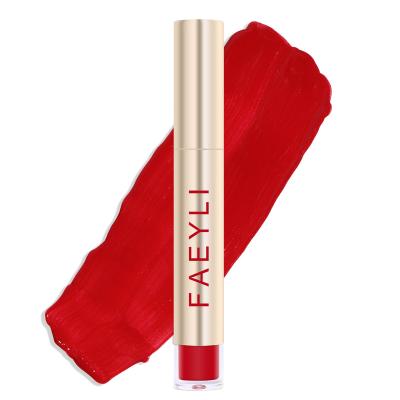 China FAEYLI Waterproof Lip Gloss Non Easy Dip Cup Moisturizing Matte Lip Gloss for sale