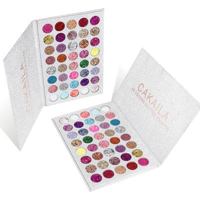 China CmaaDu Waterproof 40 Shades Glitter Powder Glitter Eyeshadow Palette for sale