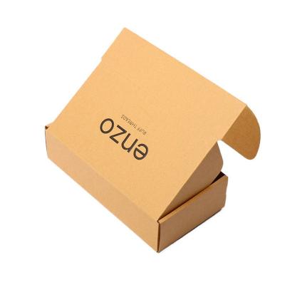 China Printing Recyclable Custom Cardboard Boxes Fold Up Corrugated Cloth Shoe Mailer Mailer Packing Box For Dress for sale