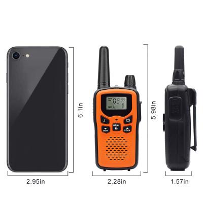 China 3Miles Extended Range rechargeable Kids Walkie Talkies - 8/22 Channel Handheld Two Way Radio 0.5W 446/462MHz outdoor waklie talkie for sale