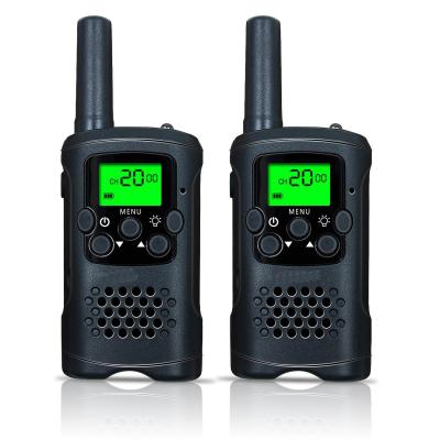 China 3KM-5KM Two Way Kids Walkie Talkie Plastic Long Range Walkie Talkies 22 Channels for sale