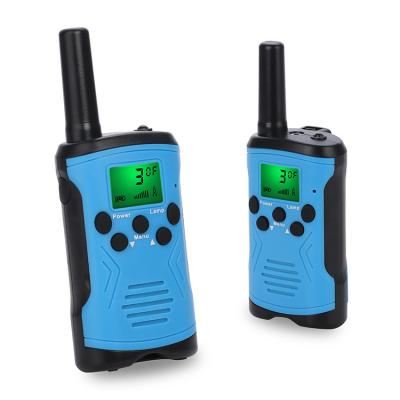 China Handheld UHF Walkie Talkie Toy Plastic Mini Microphone 400-470MHz For Game Playing for sale