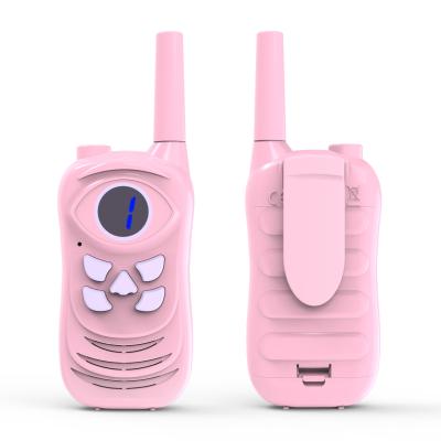 China AAA Batteries Handheld 3-5km 0.5W VOX Kids Walkie Talkie for sale