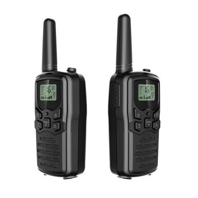 China new model Handheld Long Range Wireless Walkie Talkie set Built In Flashlight For Camping for sale